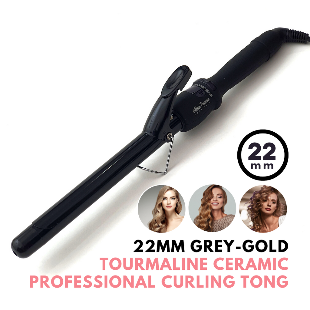 Ceramic and 2024 tourmaline curling irons