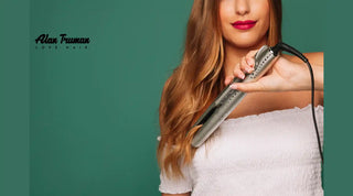 How to Curl Hair Using a Straightener