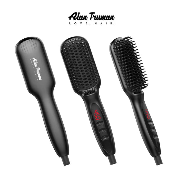 I have flat irons and heat hair brushes message me Thermal Brush vs Flat Iron: Ultimate Hair Styling Guide main image 4