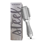 Alan Truman sleek steel blow brush