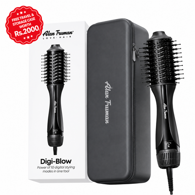 Slate black Digital Blow Brush