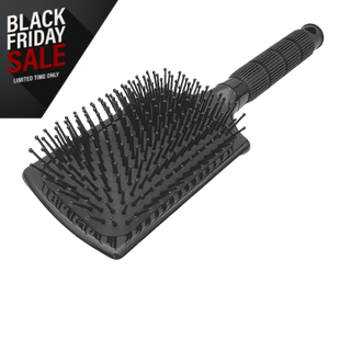 Alan Truman 100% Pure Nylon Bristle Paddle Brush