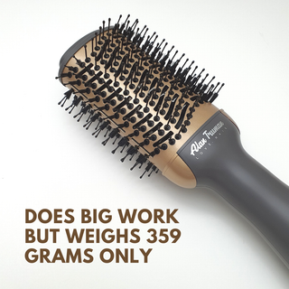 Alan Truman Grey Gold Blow Dryer Brush