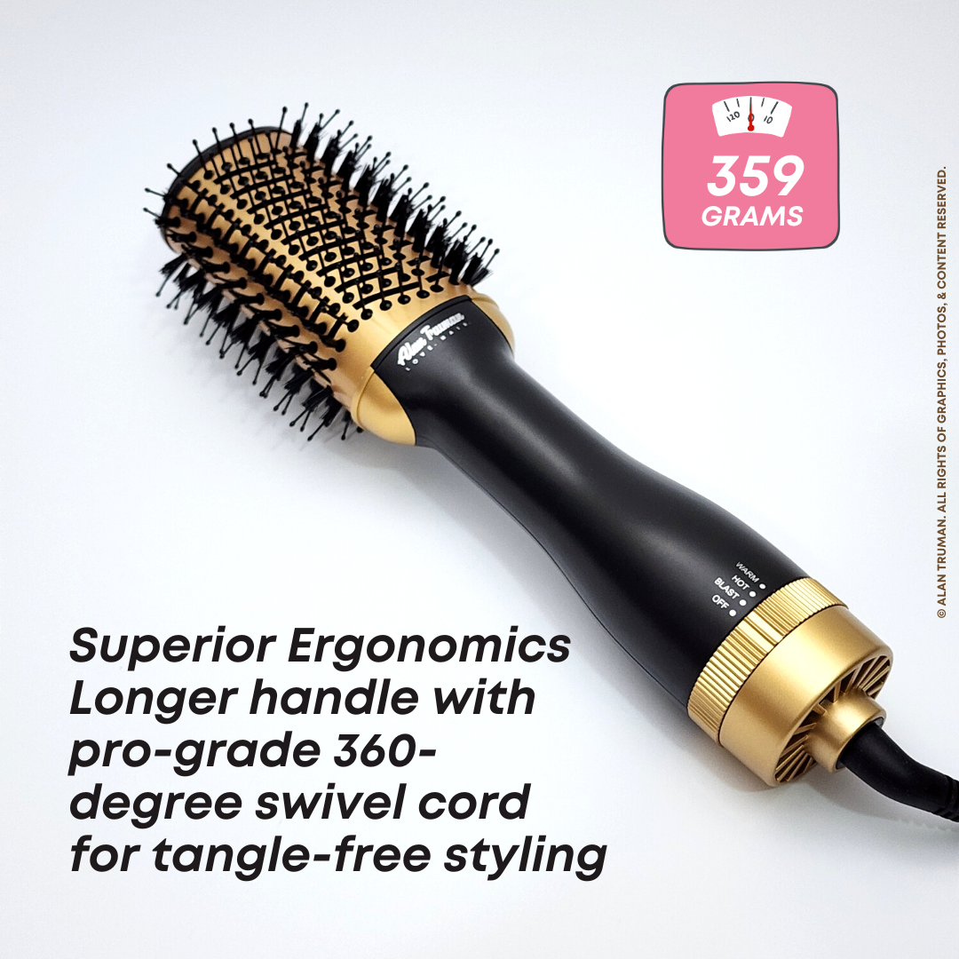 Hair Brush Blow Dryer 4-in-1 Blow-Dryer Brush Moroccanoil Sephora