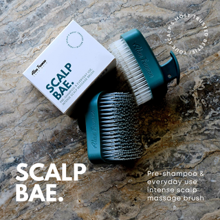 Alan Truman SCALP BAE Pre-shampoo & Intense Scalp Massage Brush