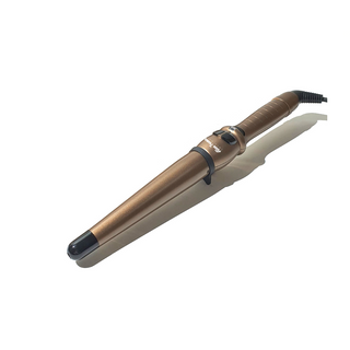 Alan Truman Gold Medium Conical Ceramic Curling Wand (25-13mm)