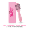 Alan Truman Pastel Pink Compact Blow Dryer Brush - Alan Truman