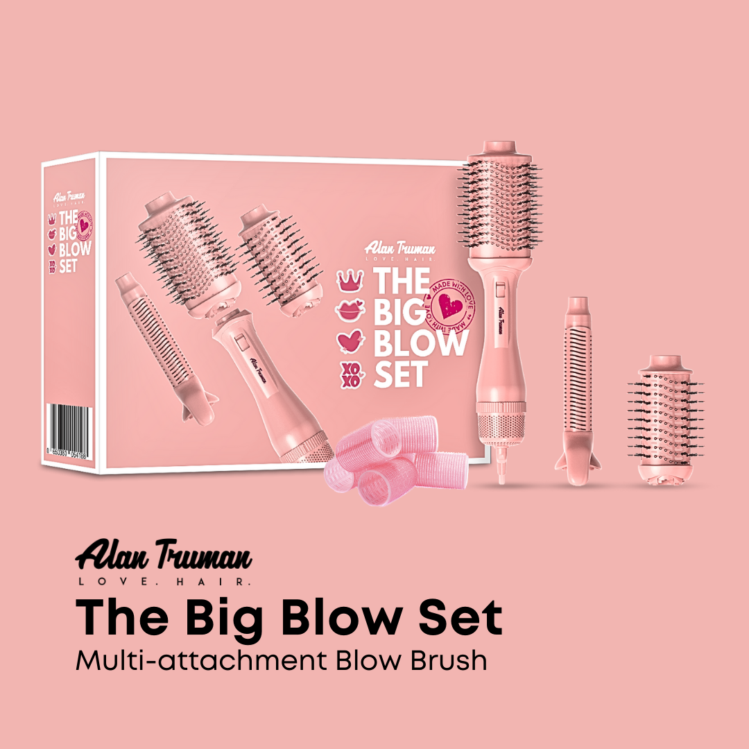 Alan Truman Big Blow Set for Easy Blowdrying, Curling, Waving Blow S