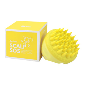 Alan Truman Scalp SOS Yellow Shampoo & Scalp Massage Brush