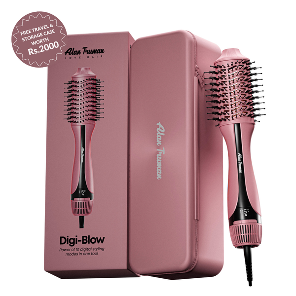 Alan Truman Pink Gold Digital Blow Brush