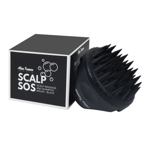 Alan Truman Scalp SOS Black Shampoo & Scalp Massage Brush
