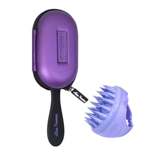 Alan Truman Wash & Detangle - 2 Step Hair Care Combo - Purple