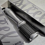 Alan Truman Steel Silver Blow Dryer Brush