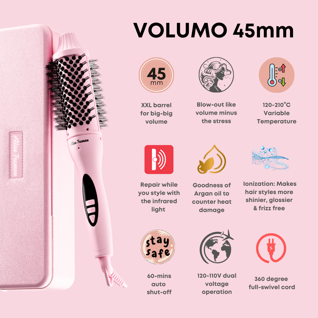 Buy Volumo 45mm Single tool for curls, waves, realxed straight hair and crazy, big-bang VOLUME 