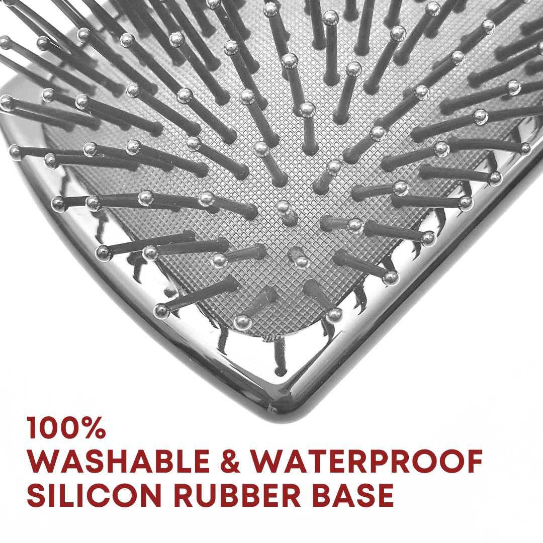 Alan Truman 100% Pure Nylon Bristle Paddle Brush - Alan Truman