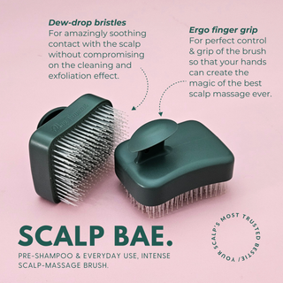 Alan Truman SCALP BAE Pre-shampoo & Intense Scalp Massage Brush