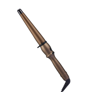 Alan Truman Argan Gold Large Conical Tourmaline Ceramic Curling Wand