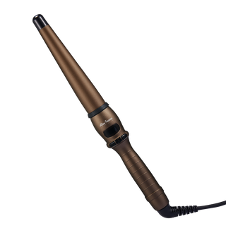 Alan Truman Argan Gold Large Conical Tourmaline Ceramic Curling Wand