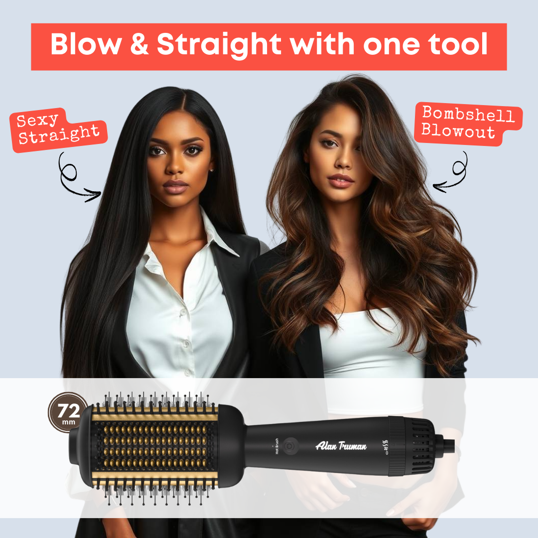 Curling Iron How To Use Revlon Hair Dryer Brush For Curls Blowout