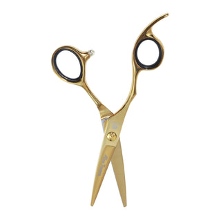 Alan Truman AT317-GGL Hair Cutting Scissors (Gold) - Left Handed Scissor
