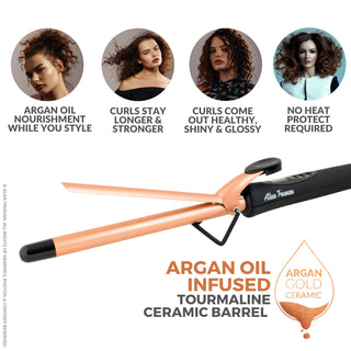 Alan Truman 19mm Argan Gold Ceramic Hair Curler