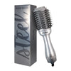Alan Truman Steel Silver Blow Dryer Brush