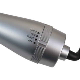 Alan Truman Steel Silver Blow Dryer Brush