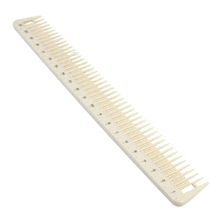 Alan Truman BM-50 Professional Cutting Comb with Measurement Scale & Dual-Tooth Design