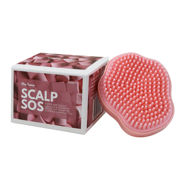 Alan Truman Scalp SOS Super-soft Scalp Massage & Shampoo For Sensitive Scalps & Everyday TLC - Pink