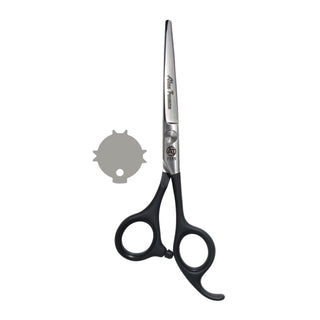 Alan Truman F155 Rubberised Handle Hair Cutting Scissor (5.5 inch)