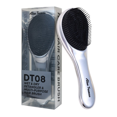 Alan Truman DT-08 Detangling Brush (Silver)