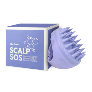 Alan Truman Scalp SOS Purple Shampoo & Scalp Massage Brush