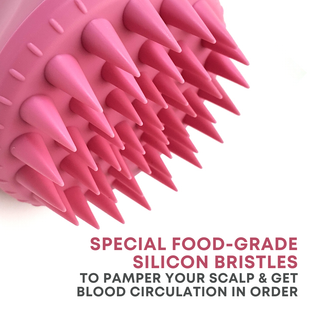 Alan Truman Scalp SOS Pink Shampoo & Scalp Massage Brush