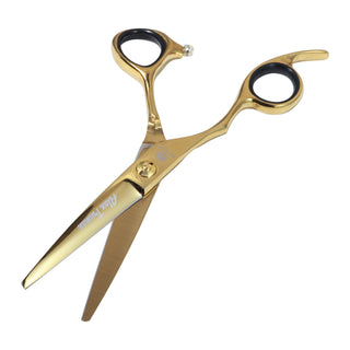 Alan Truman AT317-GGL Hair Cutting Scissors (Gold) - Left Handed Scissor