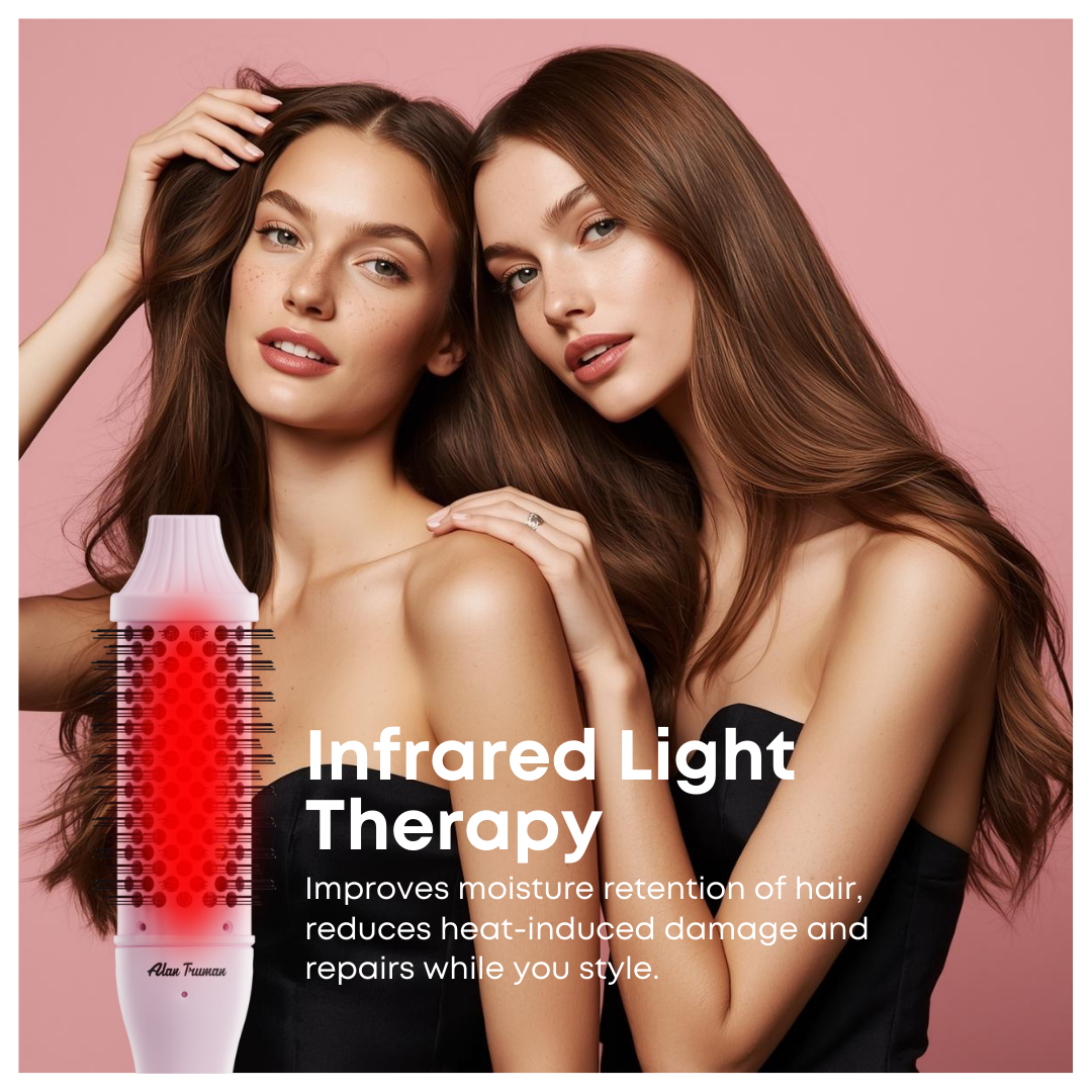 Alan Truman Volumo 45mm hair volumising, curling & waving brush for big blow-out-like volume