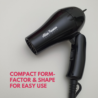 Alan Truman Black Mini Hair Dryer (1100 Watts DC Motor)