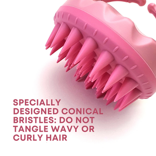 Alan Truman Scalp SOS Pink Shampoo & Scalp Massage Brush