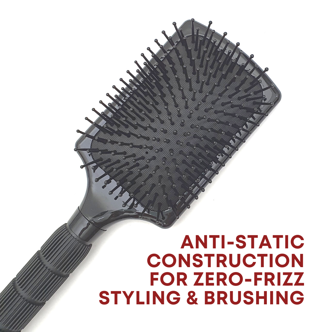 Alan Truman 100% Pure Nylon Bristle Paddle Brush - Alan Truman
