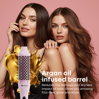 Alan Truman 45mm hair volumising, curling & waving brush for big blow-out-like volume