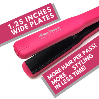 Alan Truman Hot Pink Tourmaline Ceramic Hair Straightener