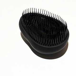 Alan Truman Handbag Detangler - Compact Detangling Brush for Normal & Wavy Hair - Black