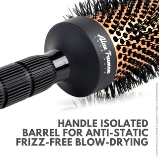 Alan Truman Gold Ceramic Blow Dryer Brush XLarge