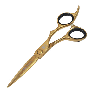 Alan Truman AS-55 Ball-bearing 5.5 inches Hair Cutting Scissors - Gold