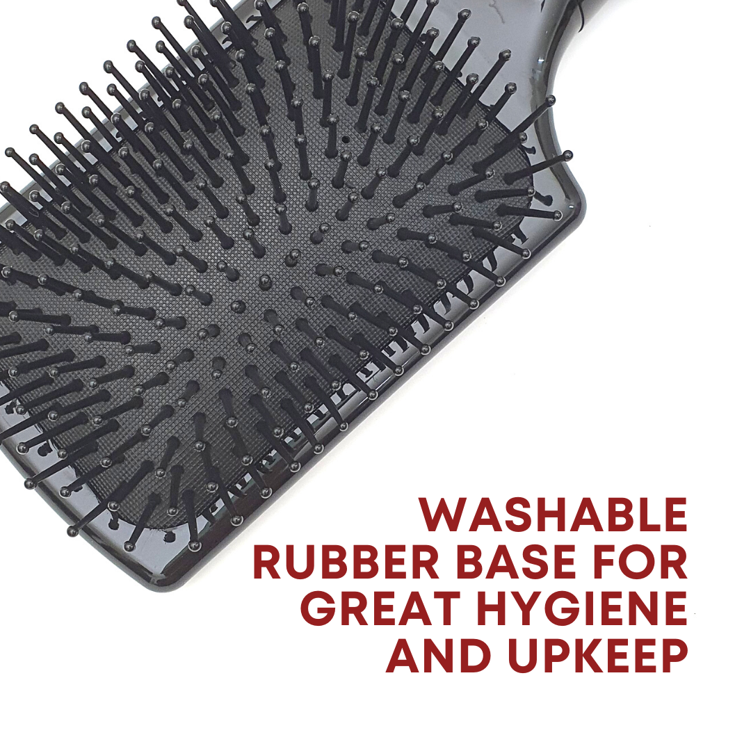 Alan Truman 100% Pure Nylon Bristle Paddle Brush - Alan Truman
