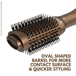 Blow dryer brush for smooth styling at home