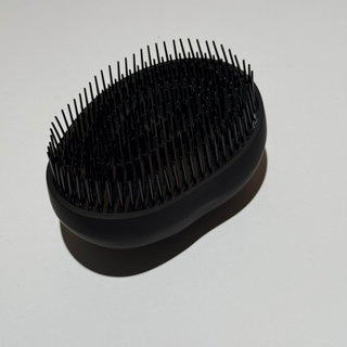 Alan Truman Handbag Detangler - Compact Detangling Brush for Normal & Wavy Hair - Black