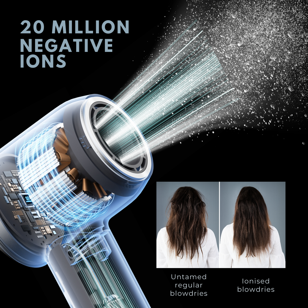 Alan Truman F09 Digital BLDC Motor Hair Dryer for everyday high-precis