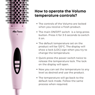 Alan Truman 45mm hair volumising, curling & waving brush for big blow-out-like volume