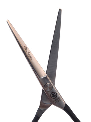 Alan Truman F155 Rubberised Handle Hair Cutting Scissor (5.5 inch)