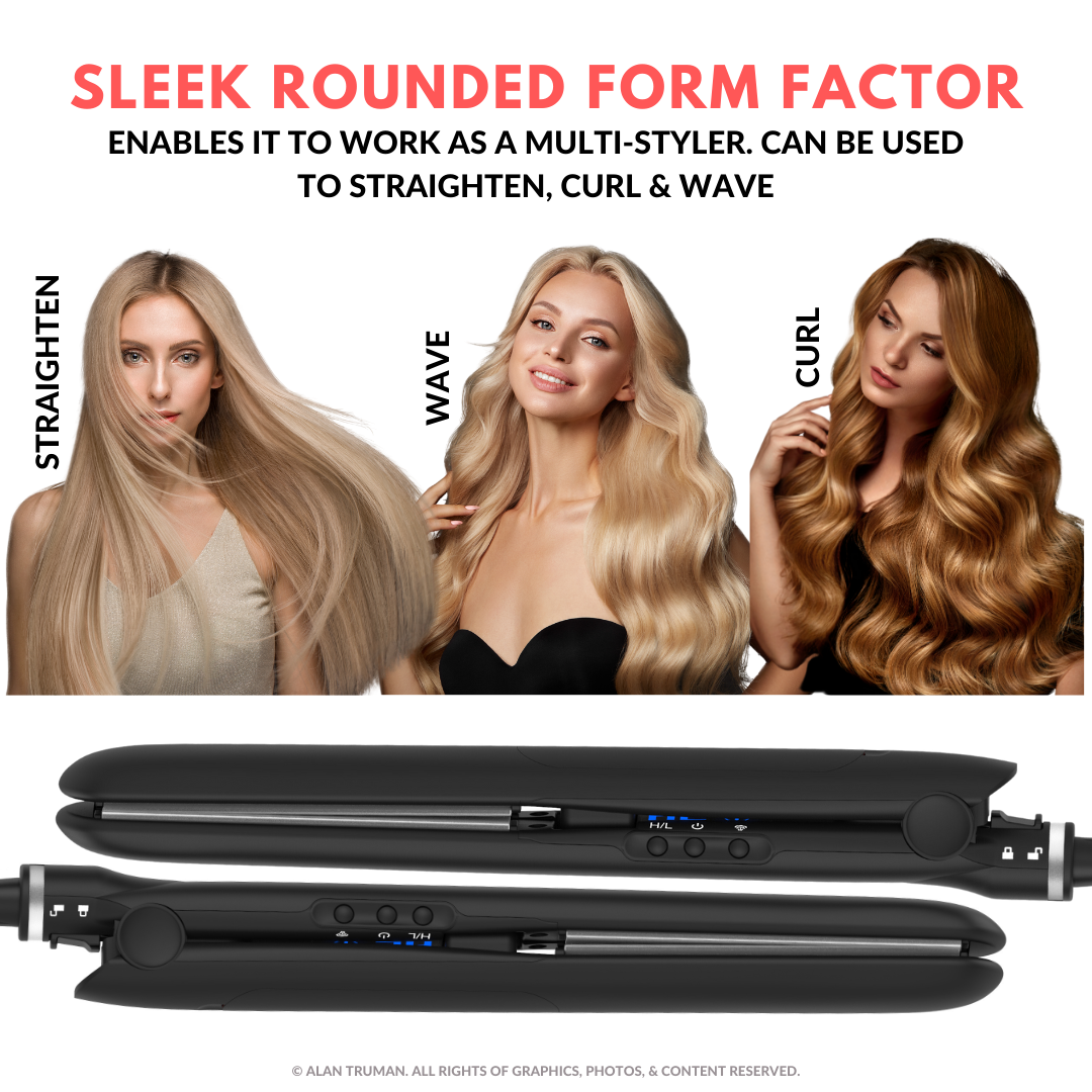 Alan Truman K6 Steam Infusion Straightener (Multi Styler)